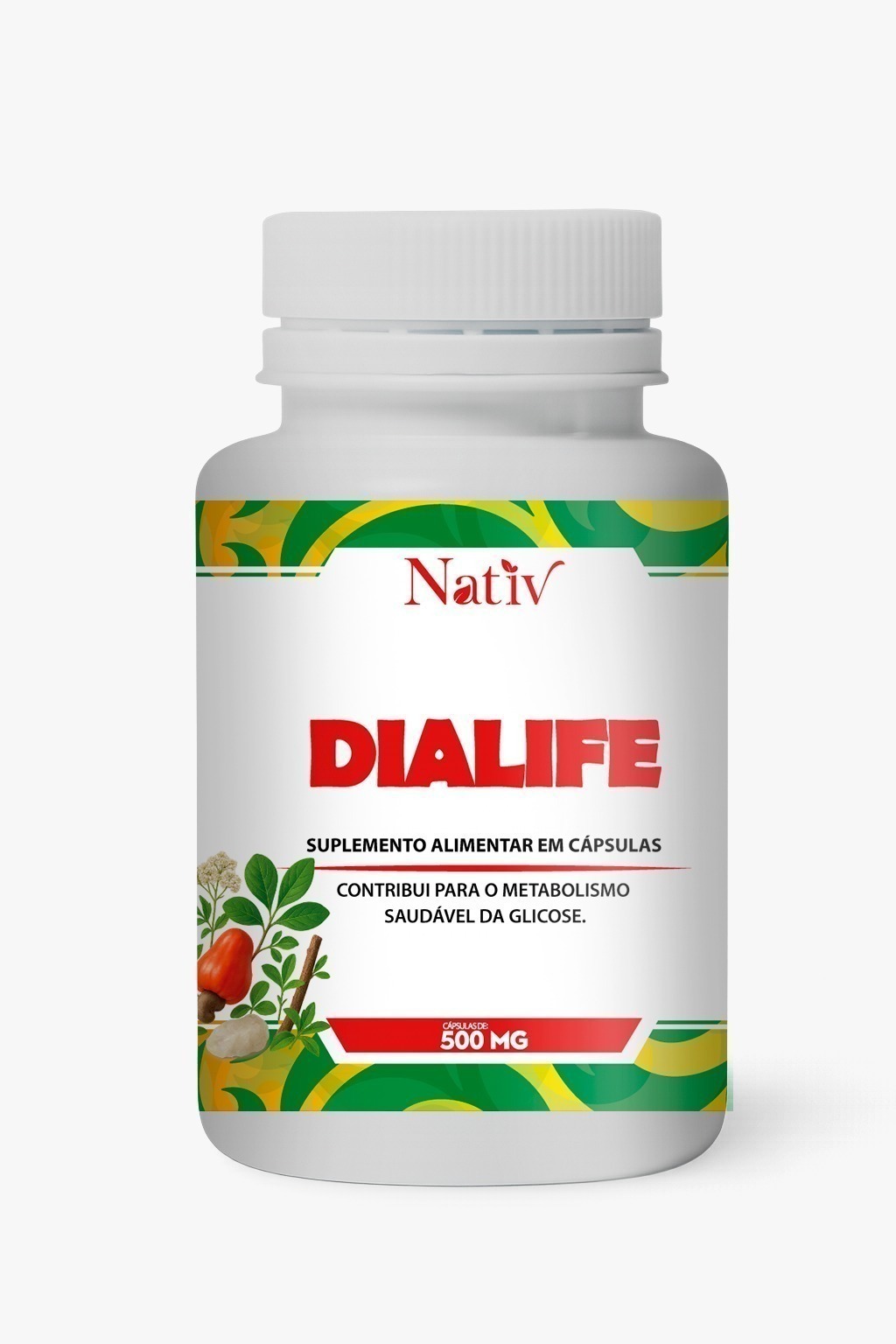 Dialife - Nativ - 500mg - 60 cápsulas