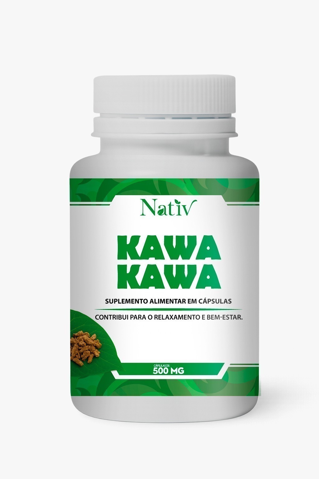 Kawa Kawa Suplemento 500mg - 60 Cápsulas