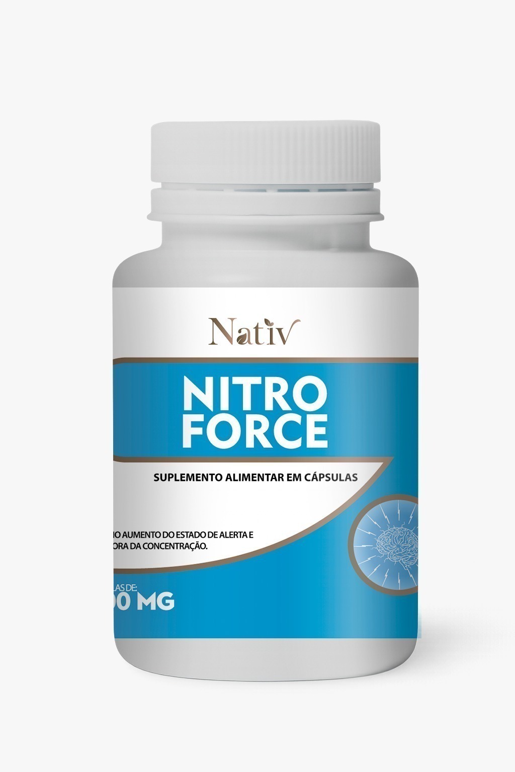 Nitro Force - Nativ - 500mg - 60 Cápsulas