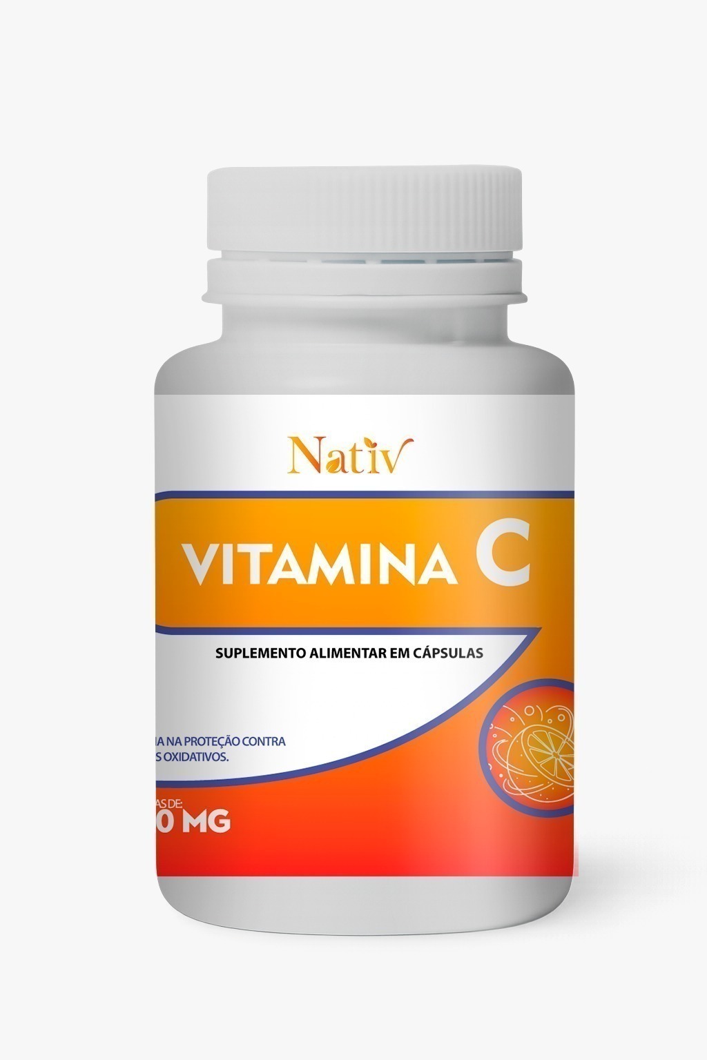 Suplemento Vitamina C em Cápsulas - 120 capsulas