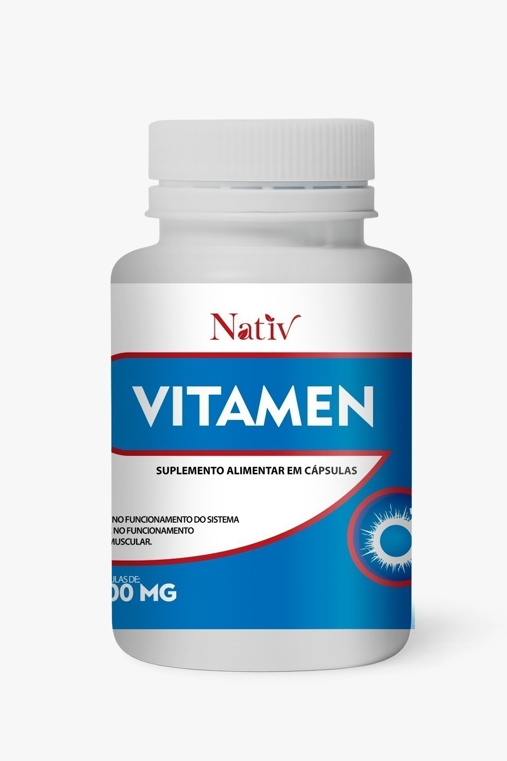 Vitamen - Nativ - 500mg - 120 Capsulas
