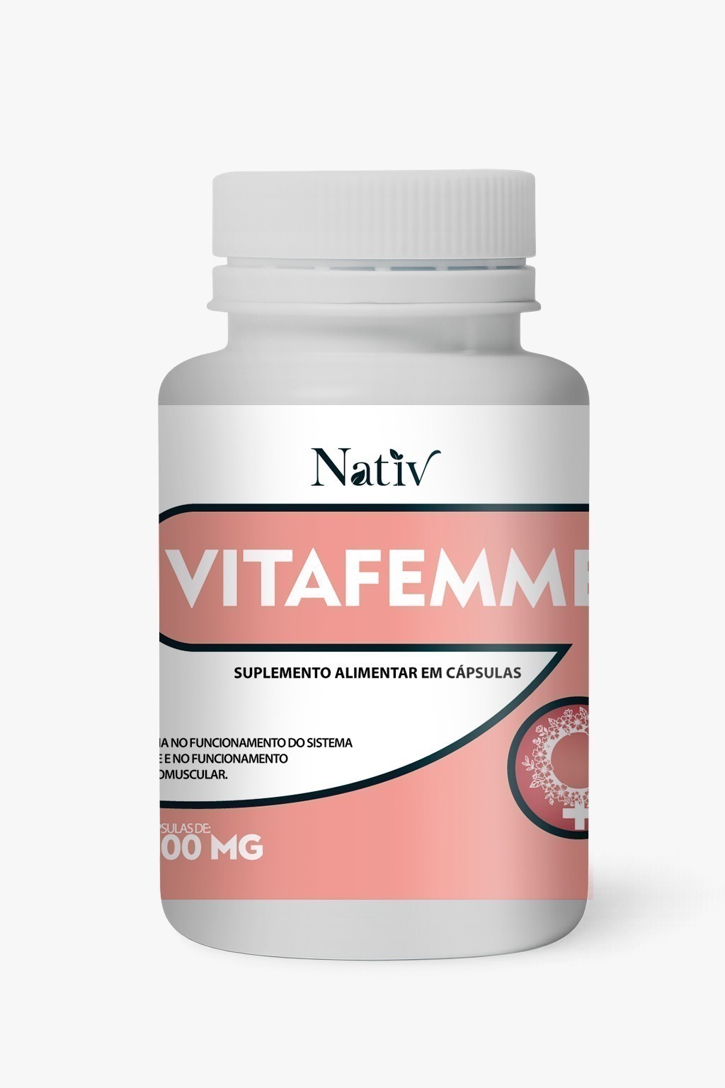 Vitafemme - Nativ - 500mg - 60 Cápsulas