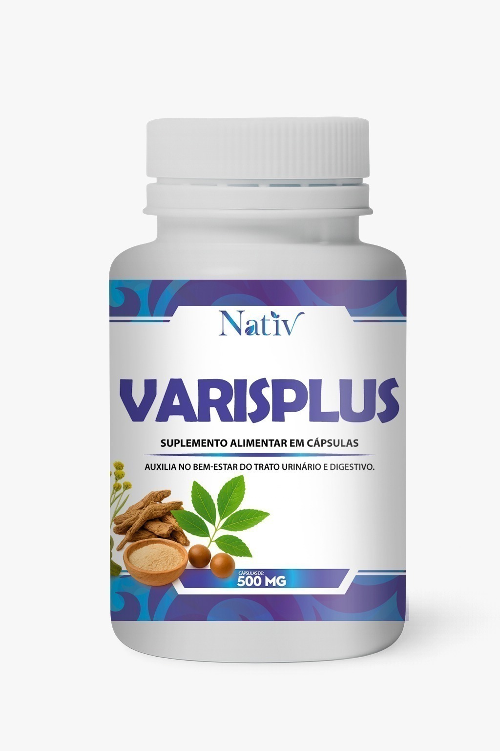 Varisplus - Natuv - 500mg - 60 Cápsulas