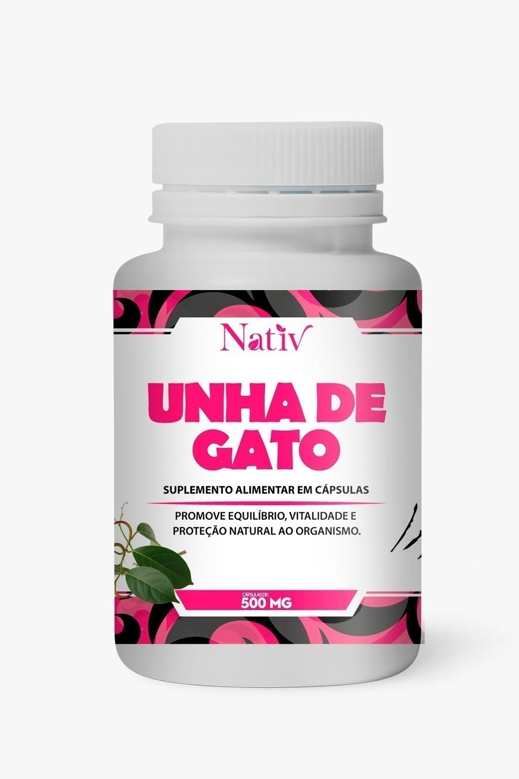 Unha de Gato - Nativ - 500mg - 120 Cápsulas