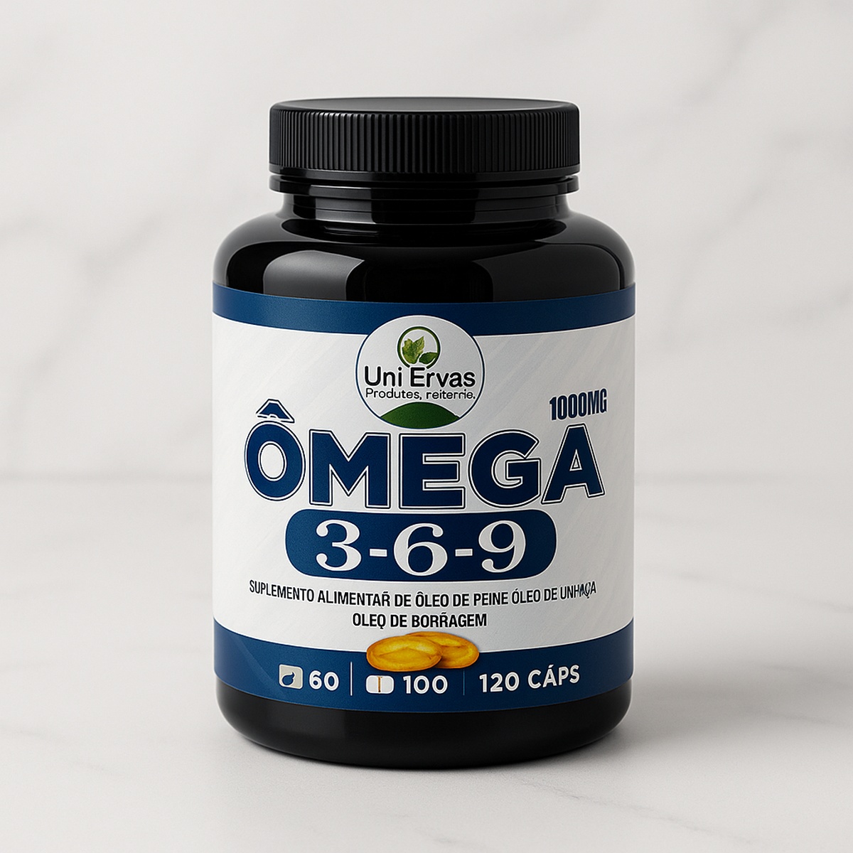 Ômega Mulher 3.6.9 1000mg - 60 Cápsulas