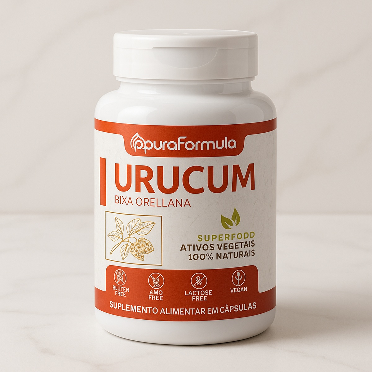 Urucum - 60 Capsulas