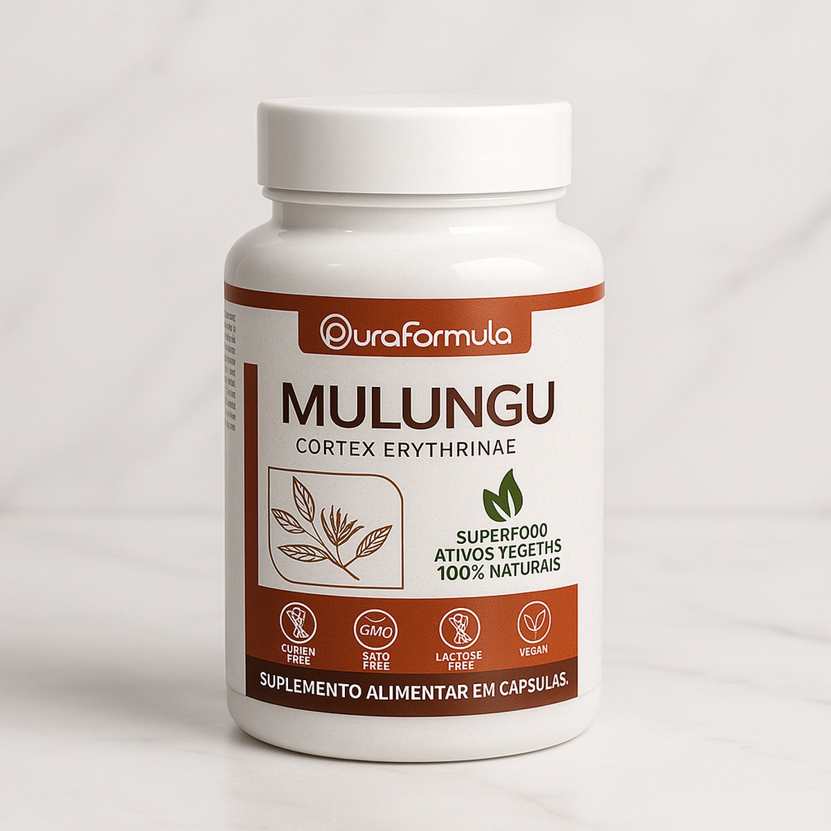 Mulungu - 60 Capsulas