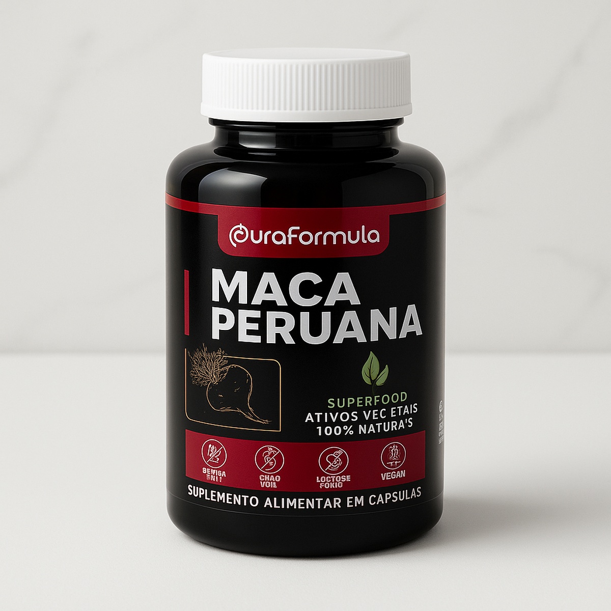 Maca Peruana - 60 capsulas