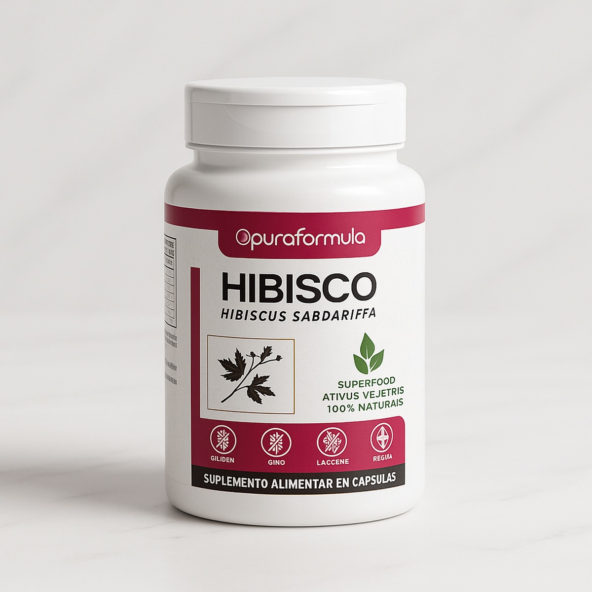 Hibisco - 60 Capsulas