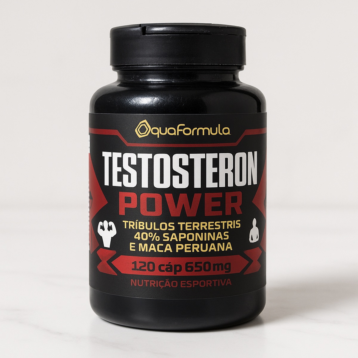 Testosteron Power - Tribulos Terrestre+Saponinas+Maca Peruana- 120 Capsulas