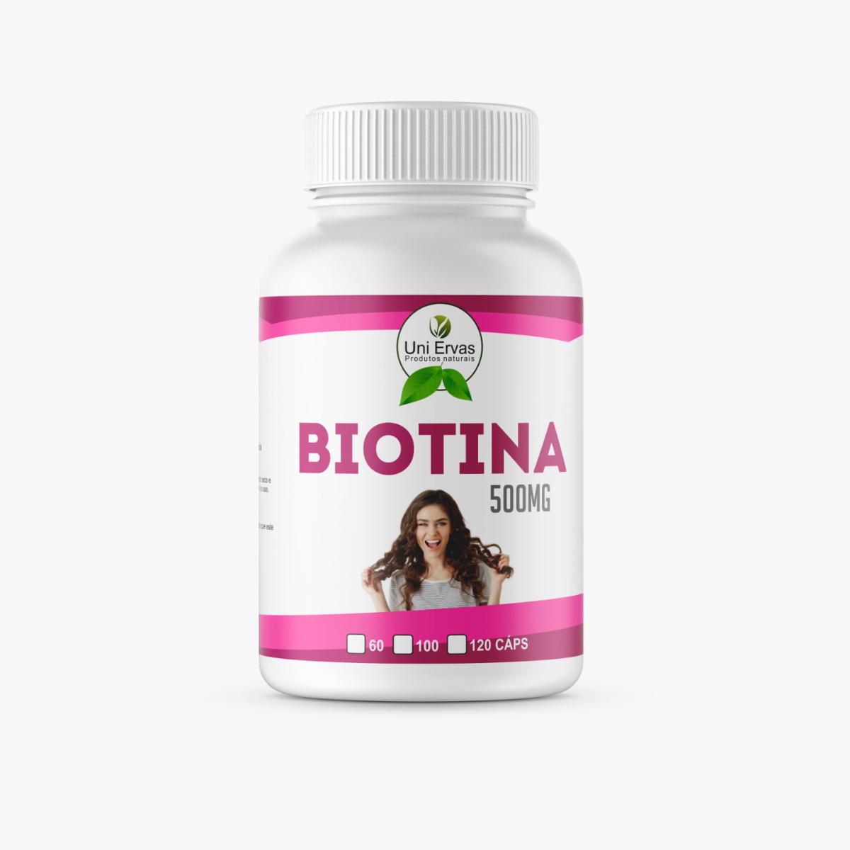 Vitamina B7 com Biotina - 60 Capsulas