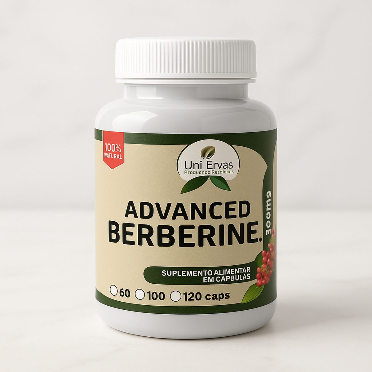 Advanced Berberine - 60 Capsulas