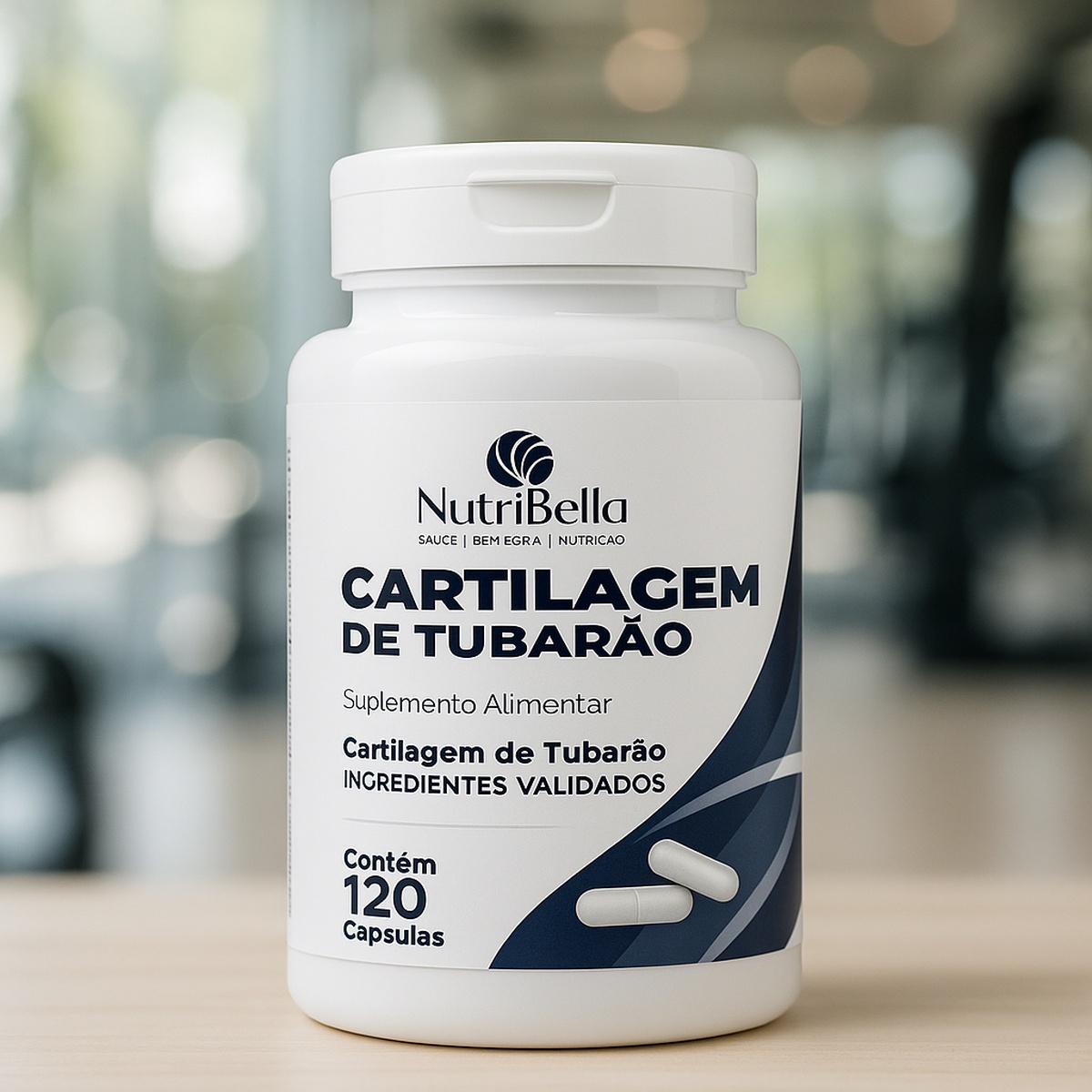 Cartilagem Tubarão - Nativ - 500mg - 120cap