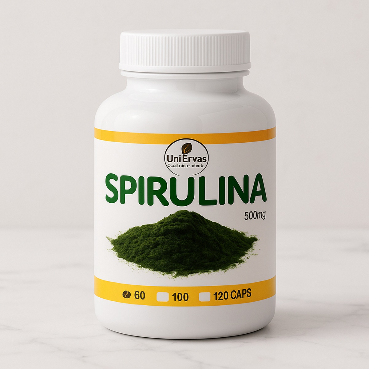 Spirulina - 60 Cápsulas